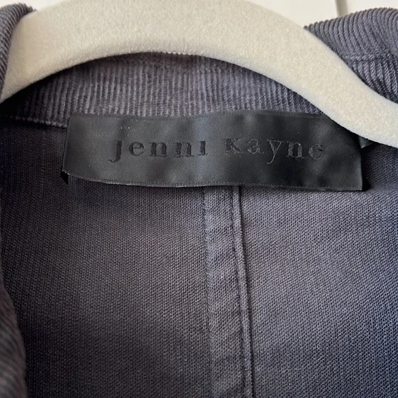 Jenni Kayne Corduroy Jacket Gray Washed Black S - Picture 10 of 14